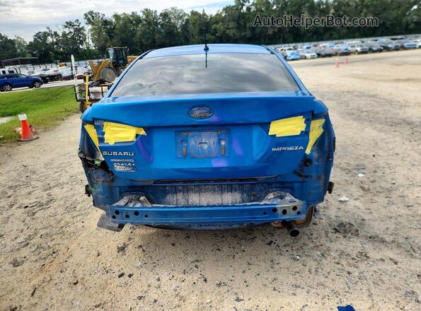 4S3GKAB67L3612652 2020 SUBARU IMPREZA Blue Vista trasera