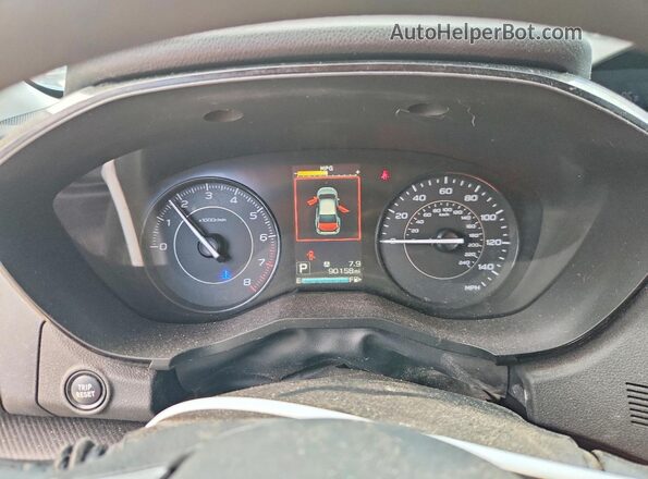 4S3GKAB67L3612652 2020 SUBARU IMPREZA Blue Vista del cuadro de instrumentos