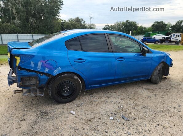4S3GKAB67L3612652 2020 SUBARU IMPREZA Blue Trasero derecho