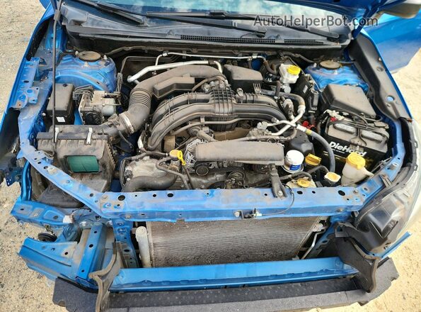 4S3GKAB67L3612652 2020 SUBARU IMPREZA Blue Vista interior trasera