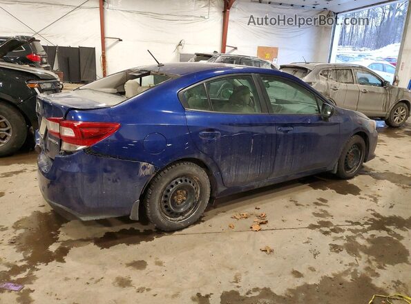 4S3GKAB67N3605378 2022 SUBARU IMPREZA Синий Задняя правая четверть