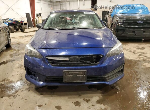 4S3GKAB67N3605378 2022 SUBARU IMPREZA Синий Вид спереди