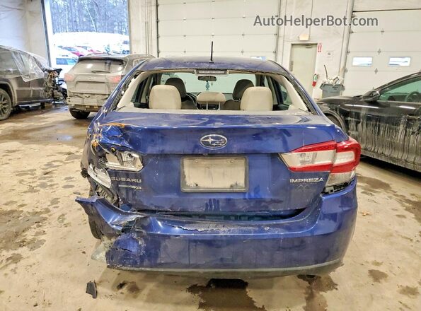 4S3GKAB67N3605378 2022 SUBARU IMPREZA Синий Вид сзади