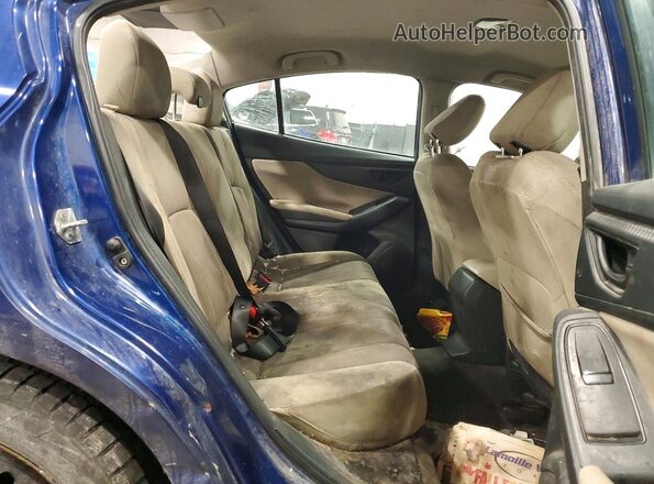 4S3GKAB67N3605378 2022 SUBARU IMPREZA Синий Вид задних сидений