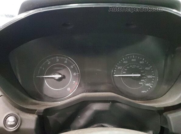 4S3GKAB67N3605378 2022 SUBARU IMPREZA Синий Вид щитка приборов