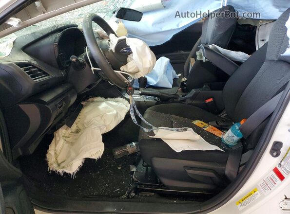4S3GKAB67P3600149 2023 SUBARU IMPREZA White Widok wnętrza z przodu