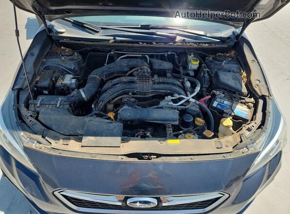 4S3GKAB68H3622856 2017 SUBARU IMPREZA Gray Rear interior view