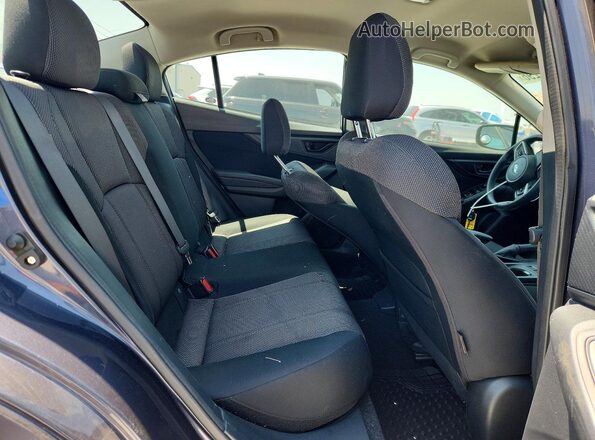 4S3GKAB68H3622856 2017 SUBARU IMPREZA Gray Rear seats view