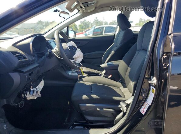 4S3GKAB68J3600880 2018 SUBARU IMPREZA Black Widok wnętrza z przodu