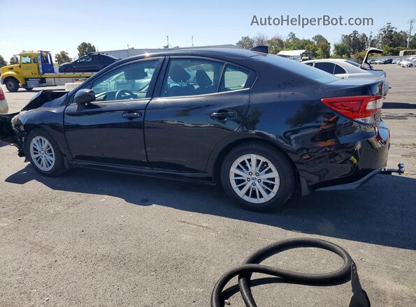 4S3GKAB68J3600880 2018 SUBARU IMPREZA Black Tył lewy