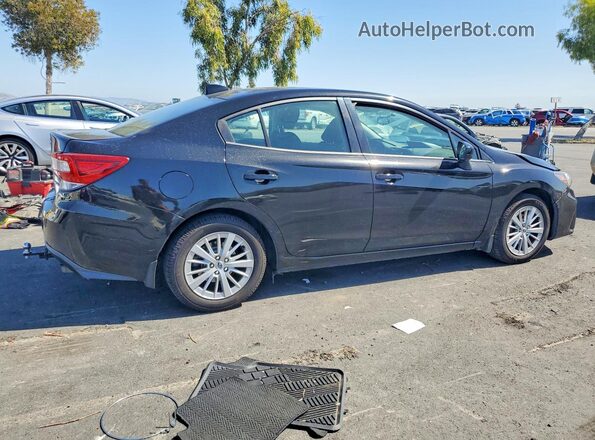 4S3GKAB68J3600880 2018 SUBARU IMPREZA Black Tył prawy