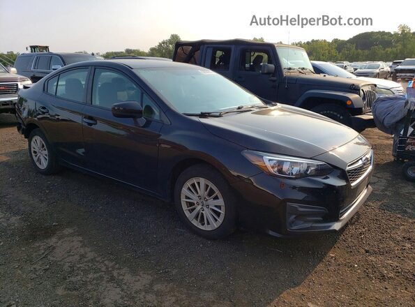 4S3GKAB68J3607795 2018 SUBARU IMPREZA Black Front right