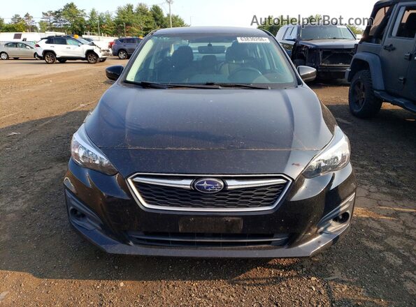 4S3GKAB68J3607795 2018 SUBARU IMPREZA Black Front view