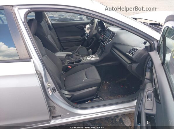 4S3GKAB69H3601689 2017 SUBARU IMPREZA Silver Widok wnętrza z przodu