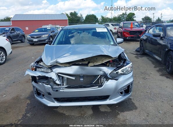 4S3GKAB69H3601689 2017 SUBARU IMPREZA Silver Widok zestawu wskaźników