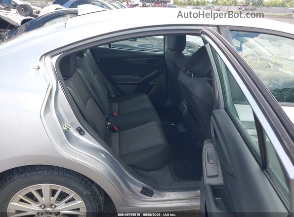 4S3GKAB69H3601689 2017 SUBARU IMPREZA Silver Widok naklejki z numerem VIN