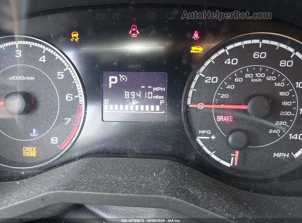 4S3GKAB69H3601689 2017 SUBARU IMPREZA Silver 