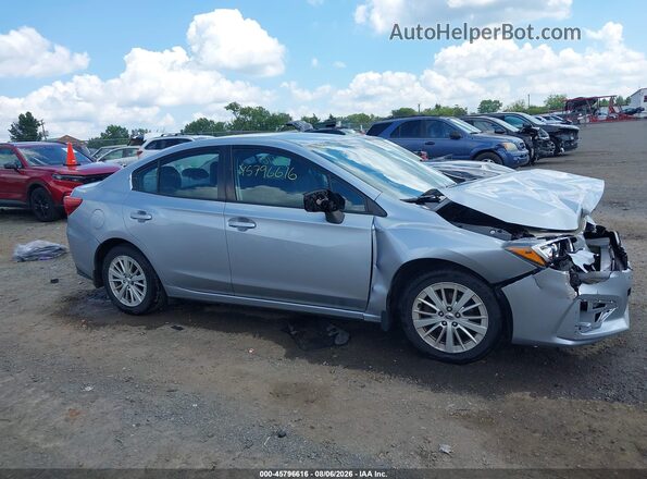 4S3GKAB69H3601689 2017 SUBARU IMPREZA Silver Widok wnętrza z tyłu