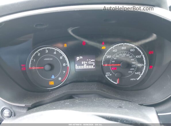 4S3GKAB69H3601689 2017 SUBARU IMPREZA Silver Widok tylnych siedzeń