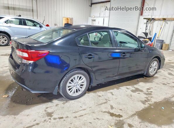 4S3GKAB69H3603510 2017 SUBARU IMPREZA Black Задня права чверть