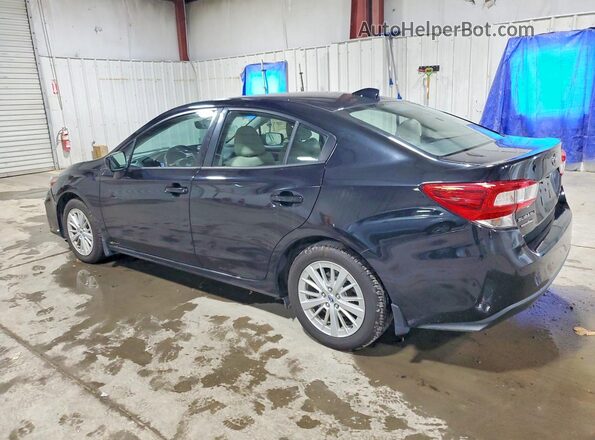 4S3GKAB69H3603510 2017 SUBARU IMPREZA Black Задня ліва чверть