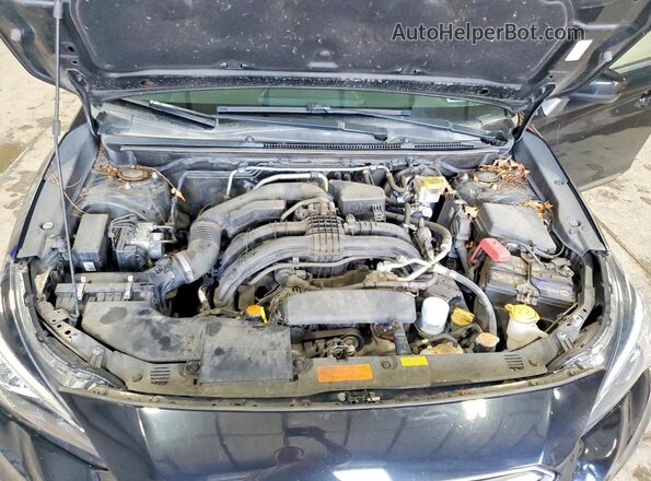 4S3GKAB69H3603510 2017 SUBARU IMPREZA Black Вид задньої частини салону