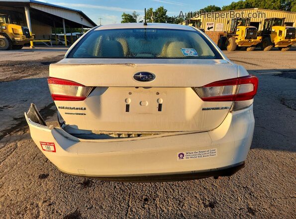 4S3GKAB69L3607887 2020 SUBARU IMPREZA White Հետևի տեսք