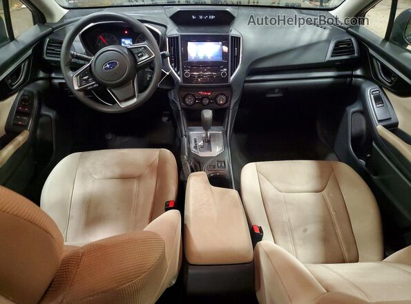 4S3GKAC64K3612413 2019 SUBARU IMPREZA Blue Առջևի վահանակի տեսք