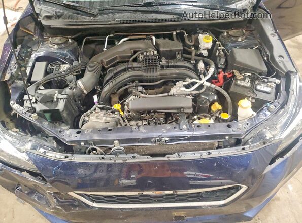 4S3GKAC64K3612413 2019 SUBARU IMPREZA Blue Սալոնի հետևի տեսք