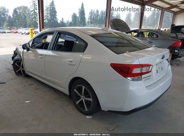 4S3GKAC69K3612410 2019 SUBARU IMPREZA White Trasero izquierdo