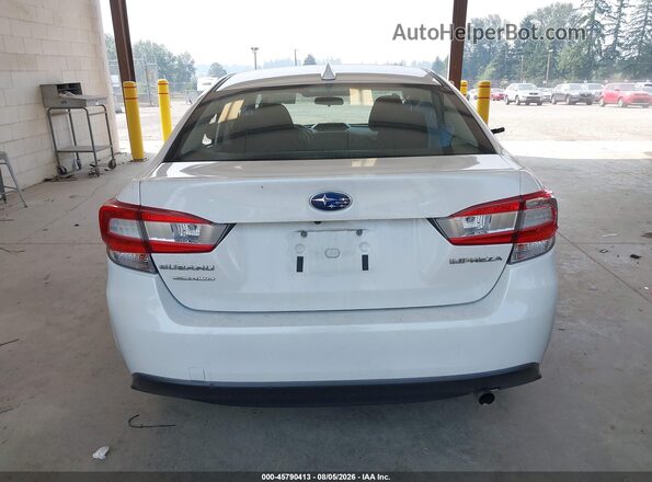4S3GKAC69K3612410 2019 SUBARU IMPREZA White 
