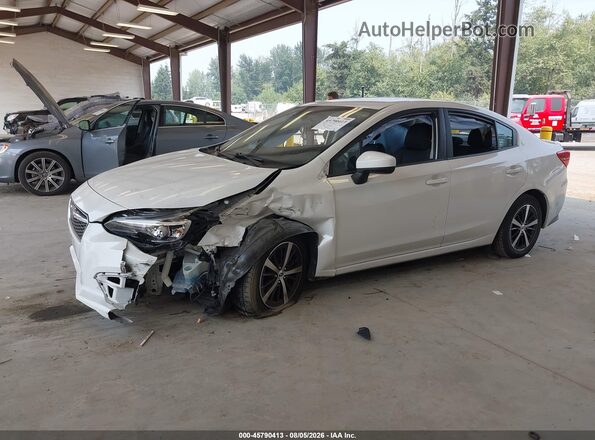 4S3GKAC69K3612410 2019 SUBARU IMPREZA White Vista interior de 360 grados