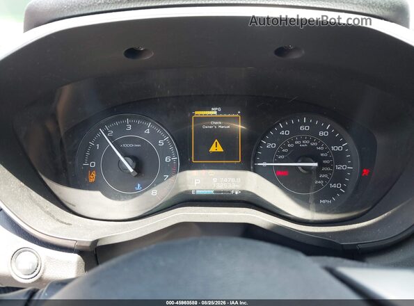 4S3GKAD61K3600685 2019 SUBARU IMPREZA  Вид задних сидений
