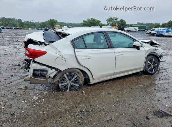 4S3GKAD62K3628642 2019 SUBARU IMPREZA Белый Задняя правая четверть