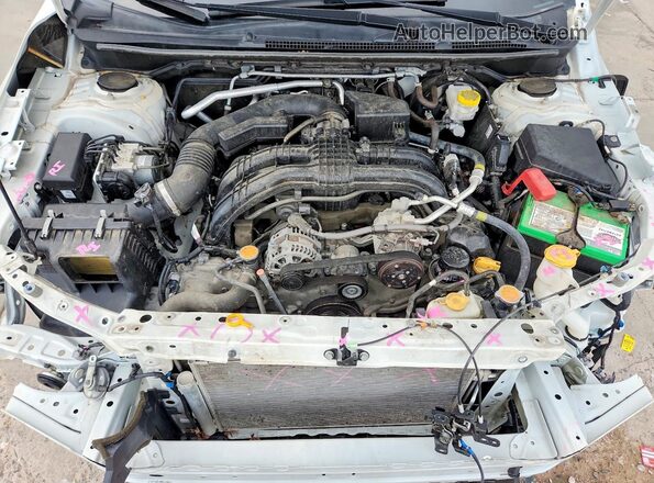 4S3GKAD63L3611737 2020 SUBARU IMPREZA White Vista interior trasera