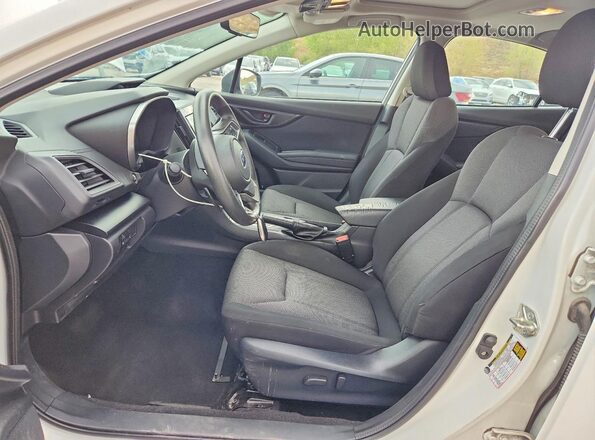 4S3GKAD63L3611737 2020 SUBARU IMPREZA White Vista interior delantera