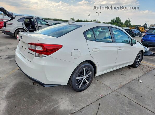 4S3GKAD63L3611737 2020 SUBARU IMPREZA White Trasero derecho