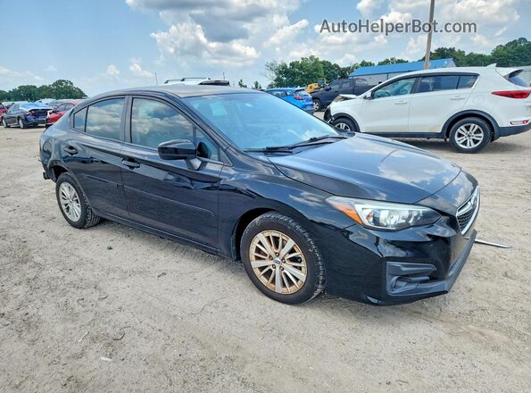 4S3GKAD64J3606415 2018 SUBARU IMPREZA Gray Delantero derecho