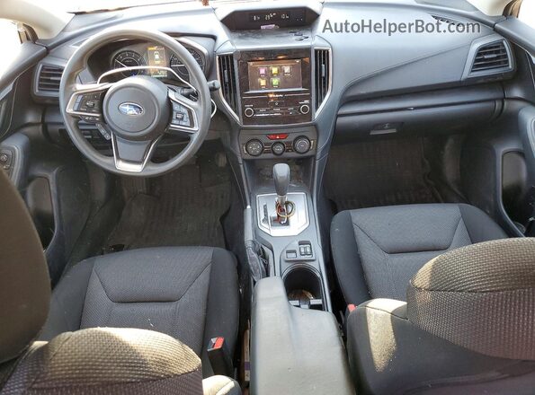 4S3GKAD64J3622842 2018 SUBARU IMPREZA Blue Вид панелі приладів