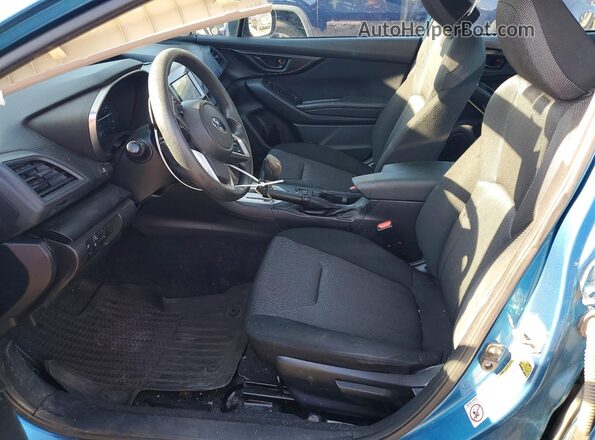 4S3GKAD64J3622842 2018 SUBARU IMPREZA Blue Вид салону спереду
