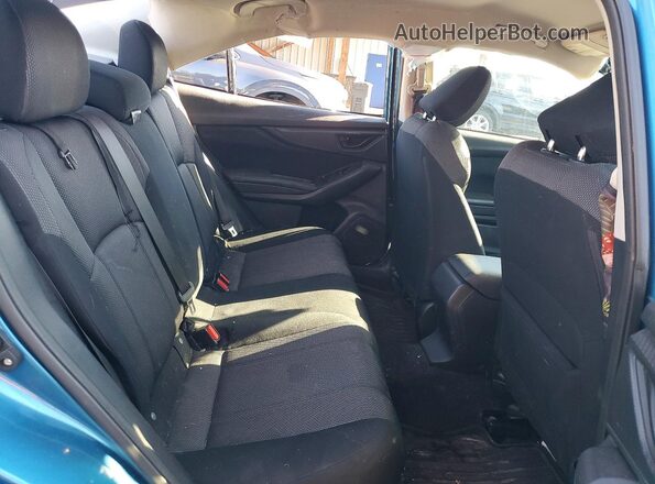 4S3GKAD64J3622842 2018 SUBARU IMPREZA Blue Вид задніх сидінь