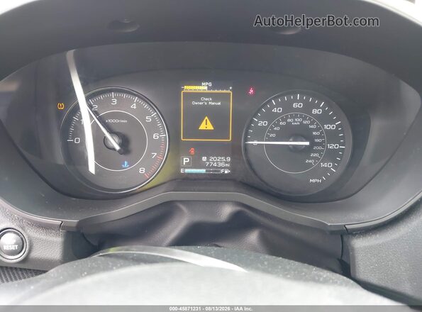 4S3GKAD64L3609141 2020 SUBARU IMPREZA Синий Вид задних сидений