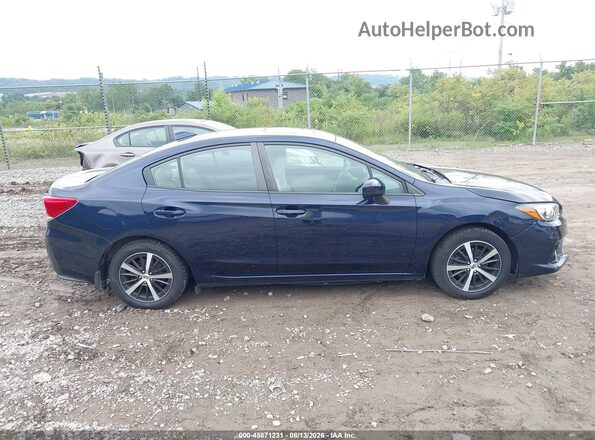 4S3GKAD64L3609141 2020 SUBARU IMPREZA Синий Панорамный вид салона 360°