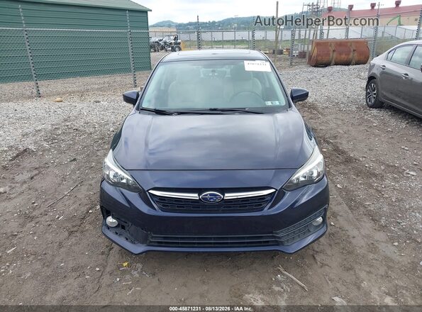4S3GKAD64L3609141 2020 SUBARU IMPREZA Синий Вид задней части салона