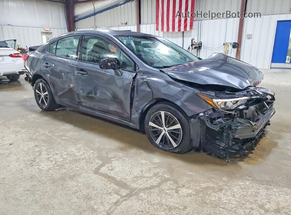 4S3GKAD64M3604569 2021 SUBARU IMPREZA Угольный Передняя правая четверть