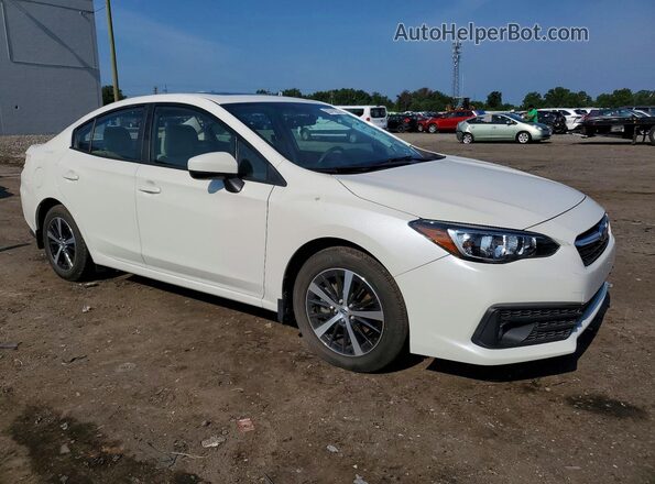 4S3GKAD64P3602809 2023 SUBARU IMPREZA Белый Передняя правая четверть