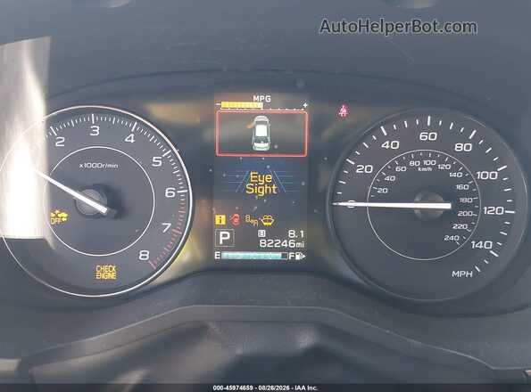 4S3GKAD66J3604973 2018 SUBARU IMPREZA Blue Vista de los asientos traseros