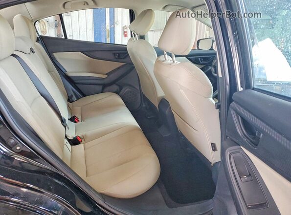 4S3GKAD67K3602182 2019 SUBARU IMPREZA Black Vista de los asientos traseros