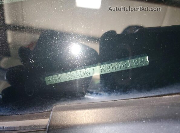 4S3GKAD67K3602182 2019 SUBARU IMPREZA Black Vista del compartimento del motor