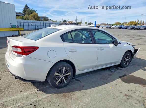 4S3GKAD68K3613739 2019 SUBARU IMPREZA White Задня права чверть